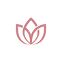 Rose lotus beauty logo