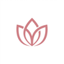 Rose lotus beauty logo